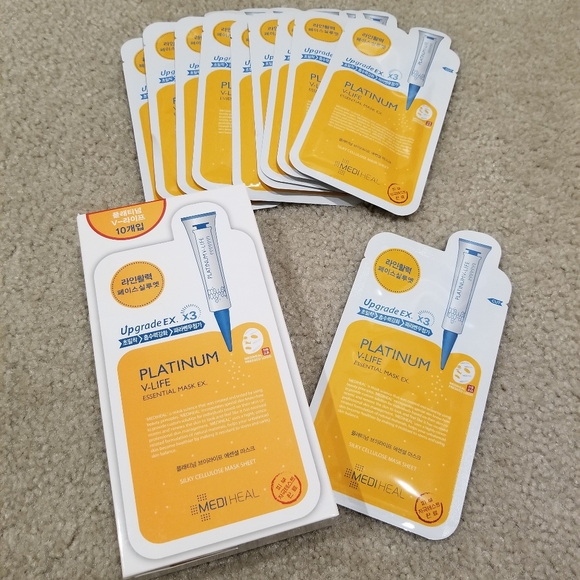 Other - Mediheal - Platinum V Life Essential Mask EX 10 PC